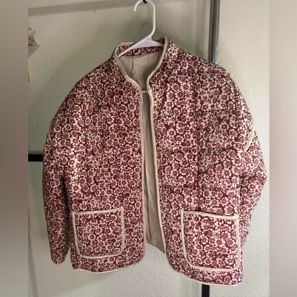 Quilted floral jacket NWOT - Picture 12 of 16